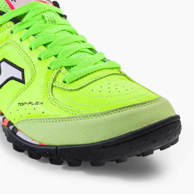 Scarpe da calcio da uomo Joma Top Flex TF verde fluoro 7
