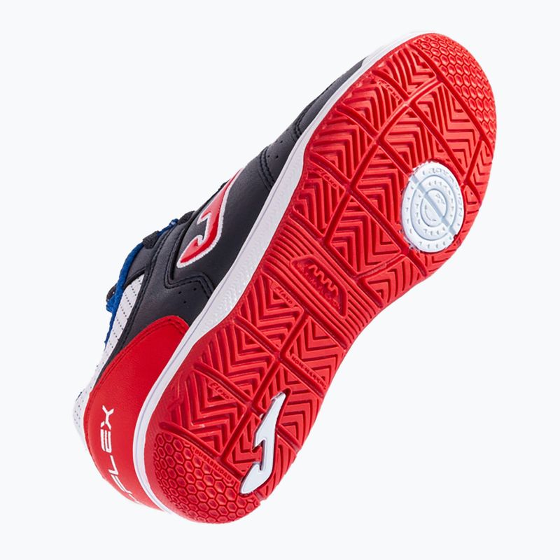 Scarpe da calcio da bambino Joma Top Flex IN navy/rosso 13