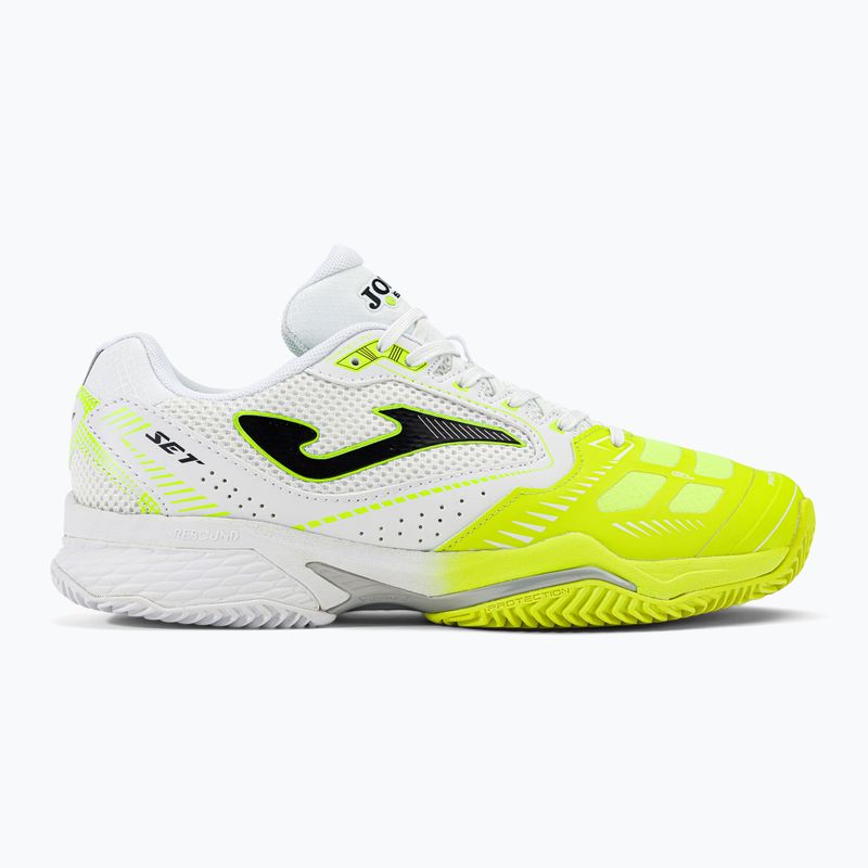 Scarpe da tennis da uomo Joma Set P lemon fluor/bianco 2