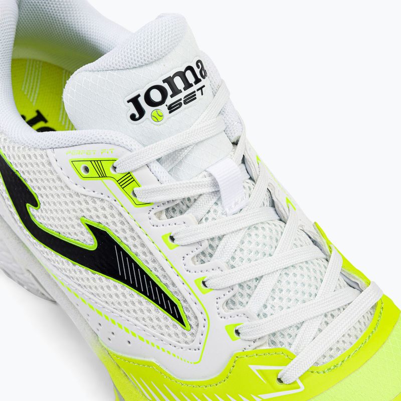 Scarpe da tennis da uomo Joma Set P lemon fluor/bianco 8