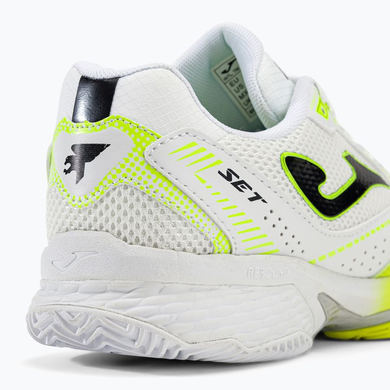 Scarpe da tennis da uomo Joma Set P lemon fluor/bianco 9
