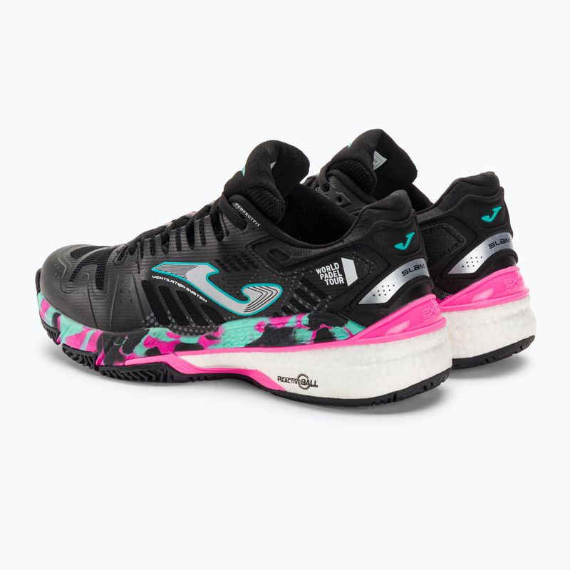 Scarpe da donna Joma Slam Lady P nero/fucsia 3