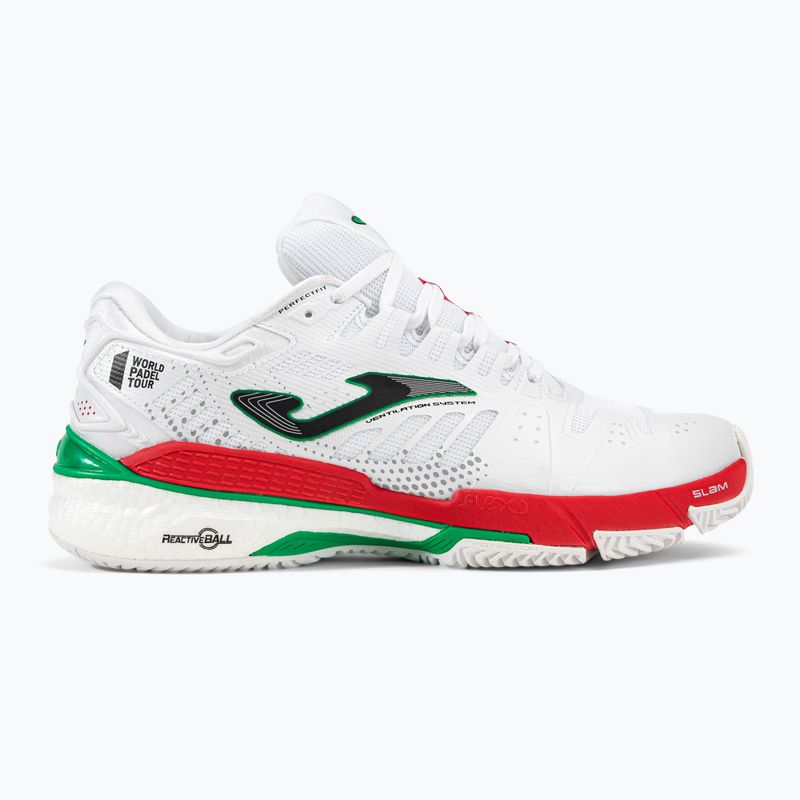 Scarpe da tennis da uomo Joma Slam P bianco/rosso 2