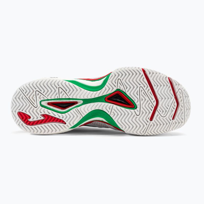 Scarpe da tennis da uomo Joma Slam P bianco/rosso 5