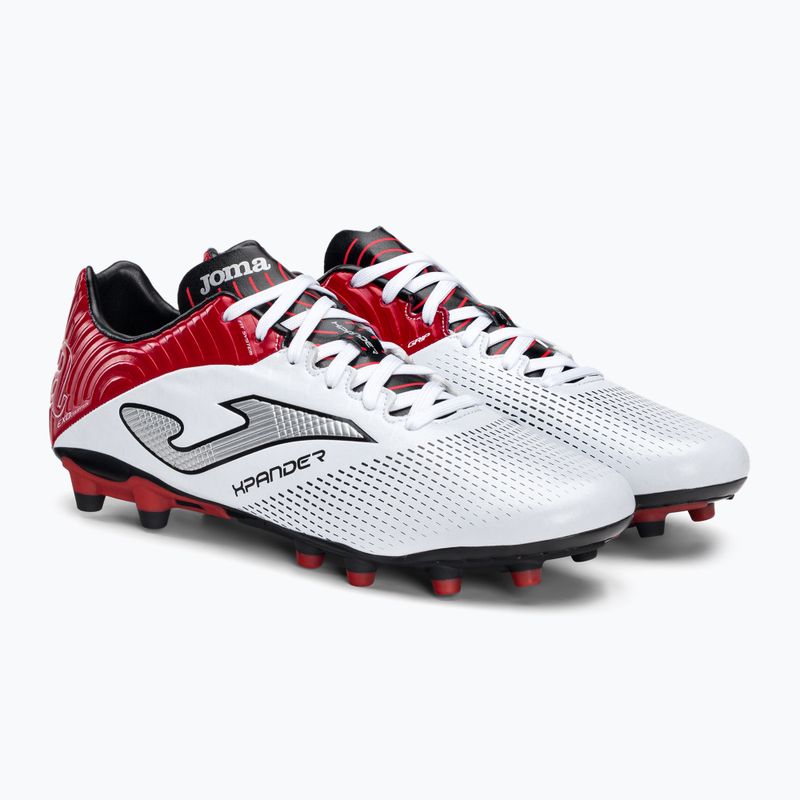 Scarpe da calcio da uomo Joma Xpander FG bianco 4