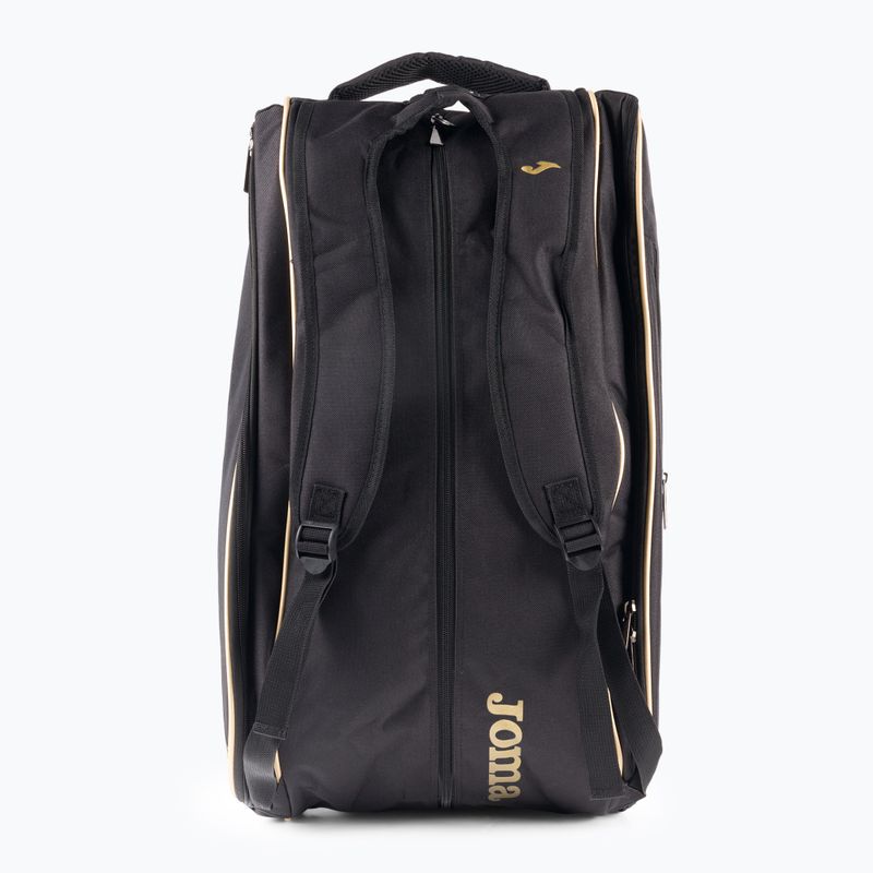 Joma Gold Pro Paddle bag nero/oro 3