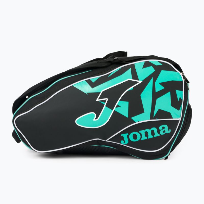 Joma Master Paddle bag nero/turchese