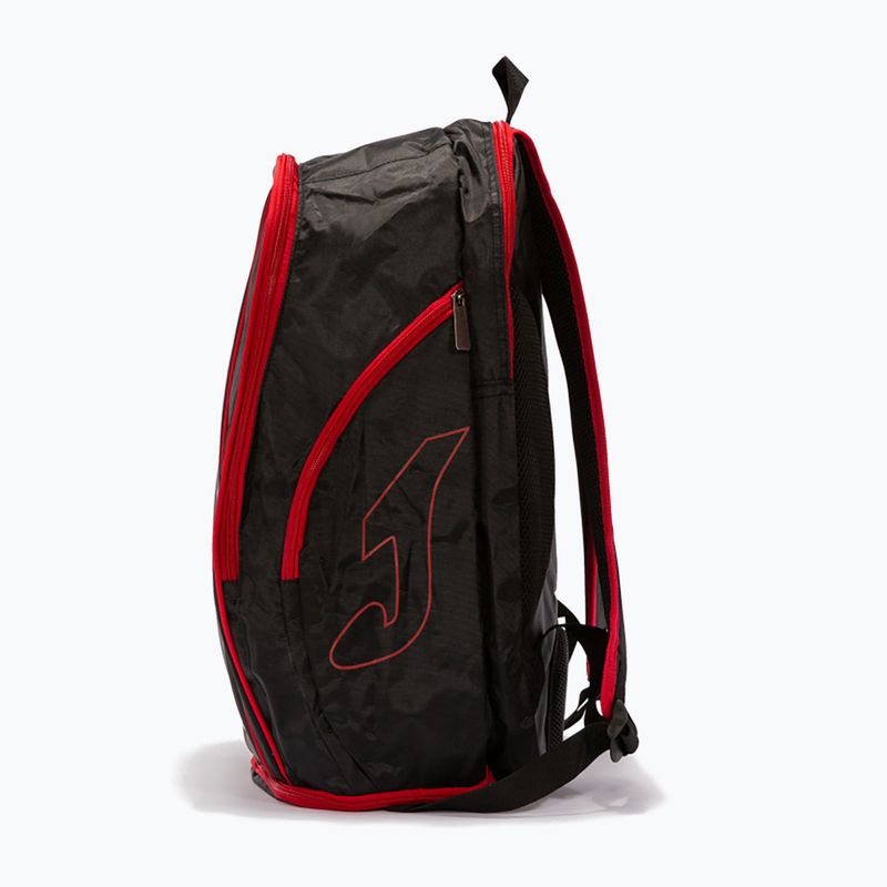Zaino da tennis Joma Open nero/rosso 3