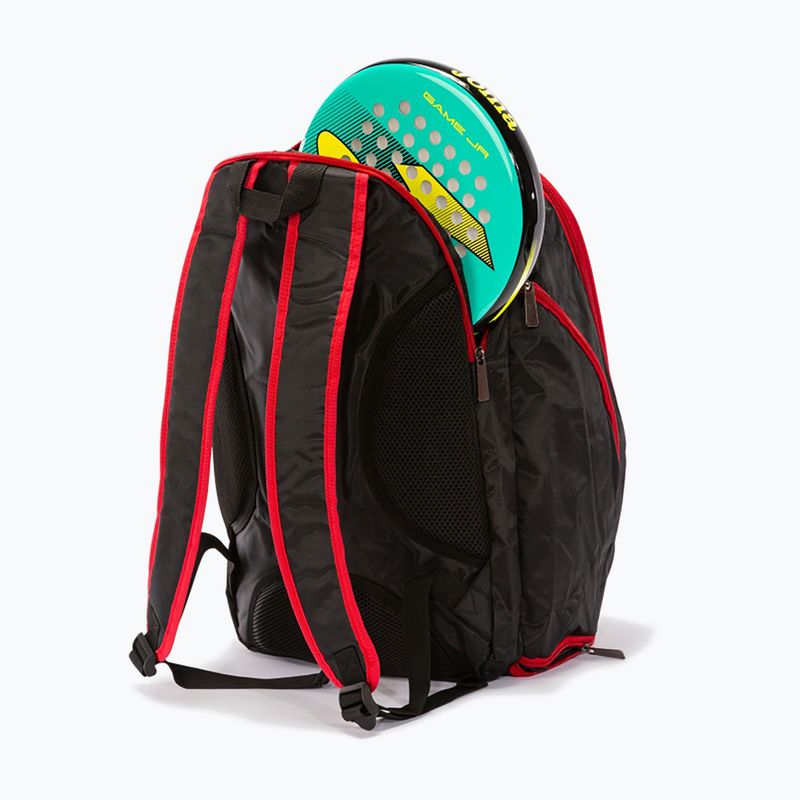 Zaino da tennis Joma Open nero/rosso 6