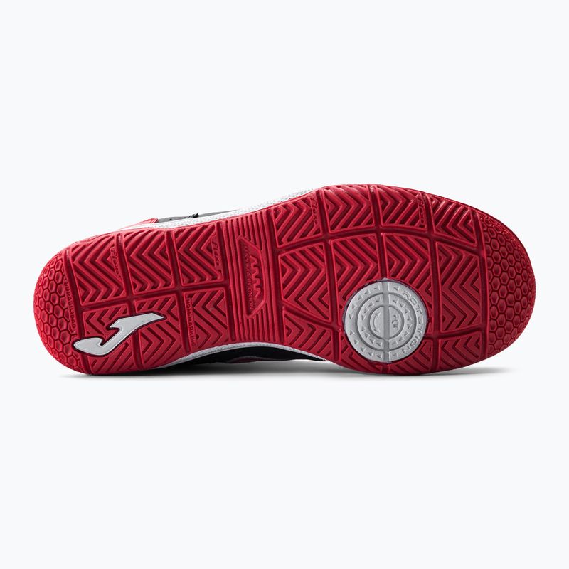 Scarpe da calcio da bambino Joma Top Flex IN navy/rosso 4