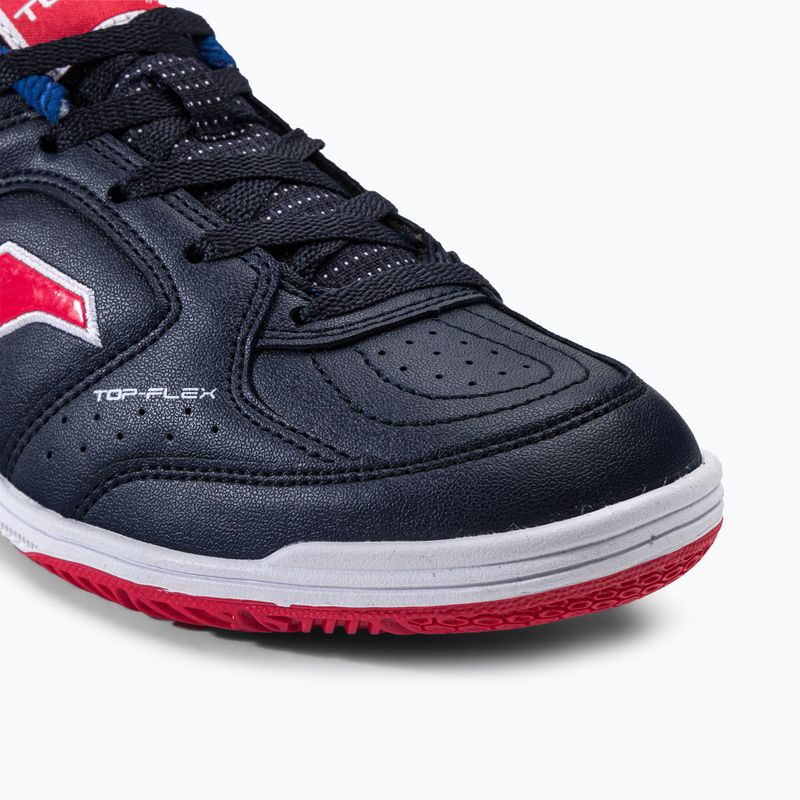 Scarpe da calcio da bambino Joma Top Flex IN navy/rosso 8