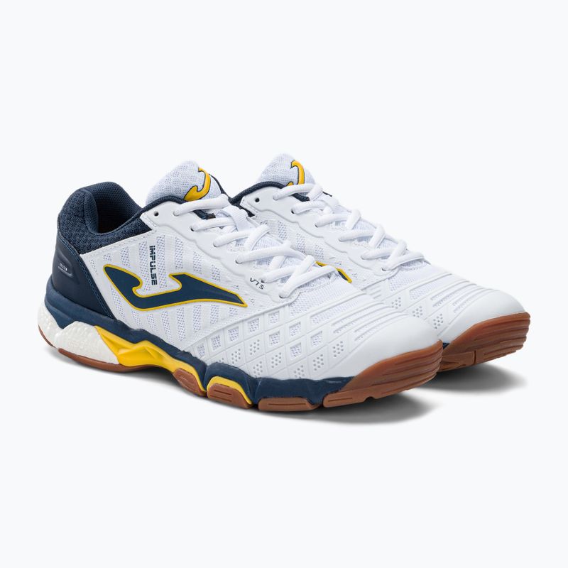Scarpe da pallavolo da uomo Joma V.Impulse bianco/navy 5