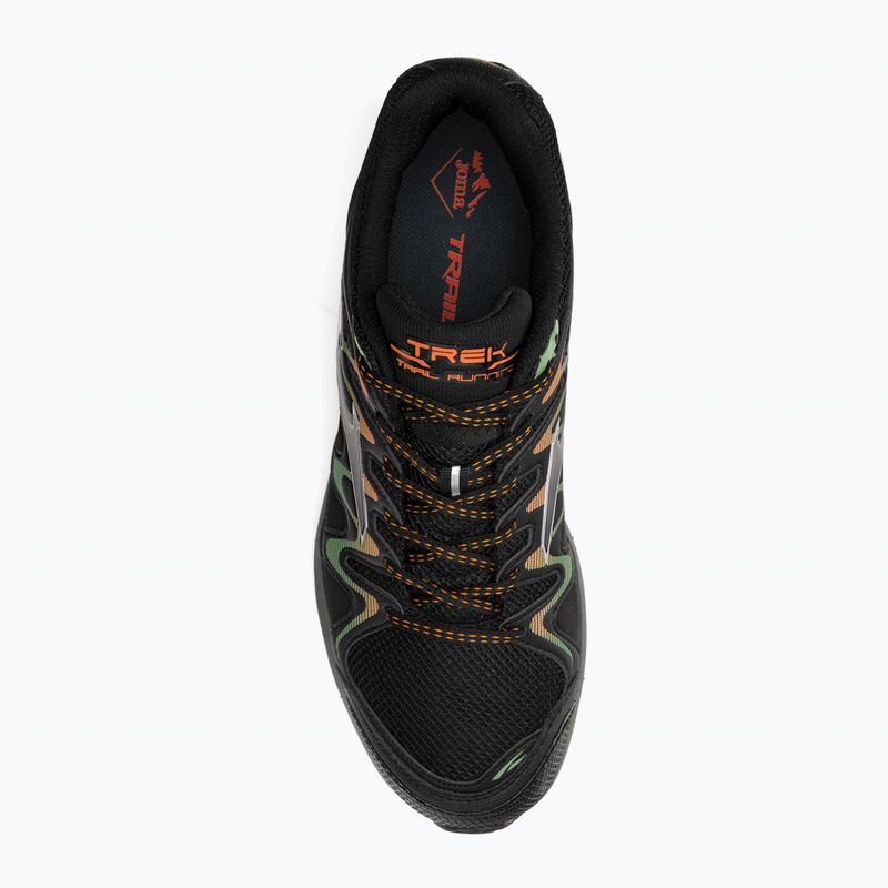 Scarpe da corsa Joma Tk.Trek da uomo nero/arancio 6