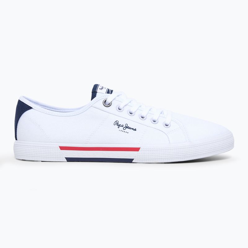 Pepe Jeans scarpe uomo Bradyen Basic bianco 8