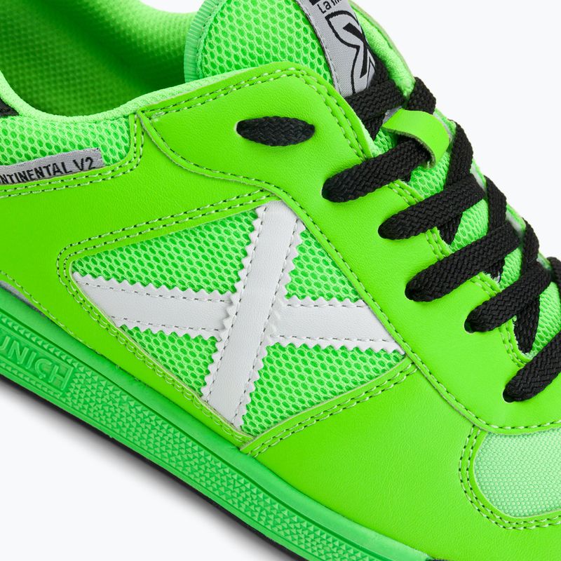 Scarpe da calcio MUNICH Continental V2 verde uomo 8