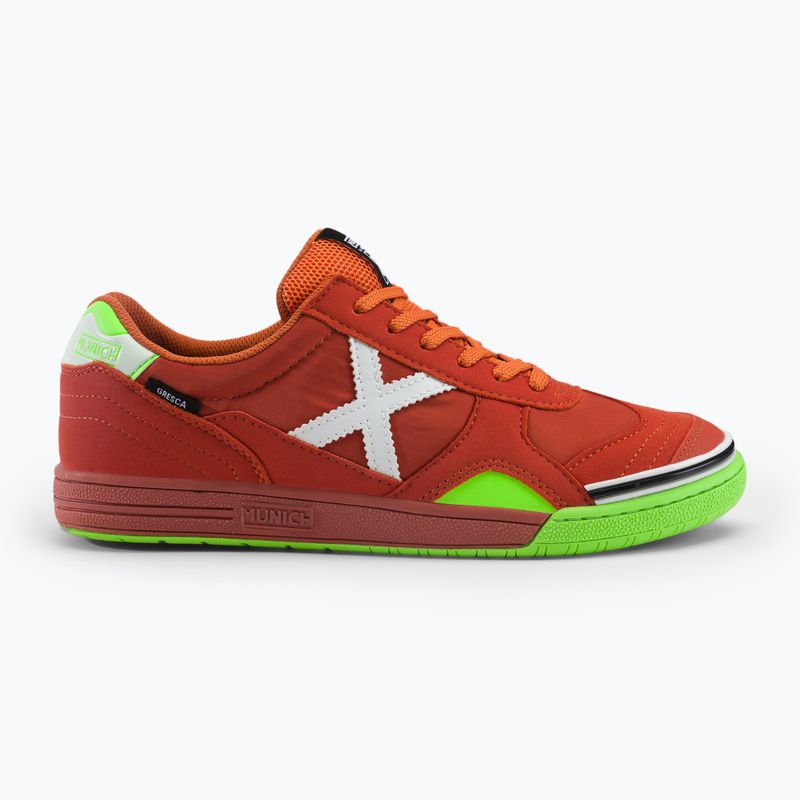 MUNICH Gresca naranja scarpe da calcio da uomo 2