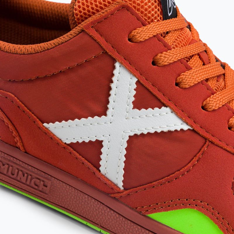 MUNICH Gresca naranja scarpe da calcio da uomo 8
