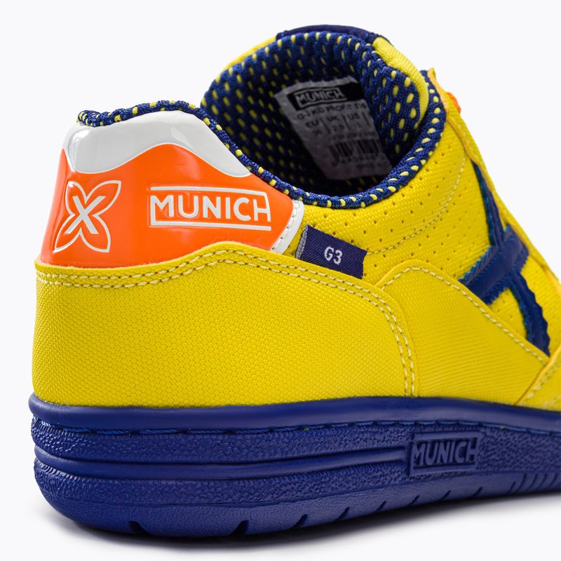 Scarpe da calcio per bambini MUNICH G-3 Kid Profit amarillo 9