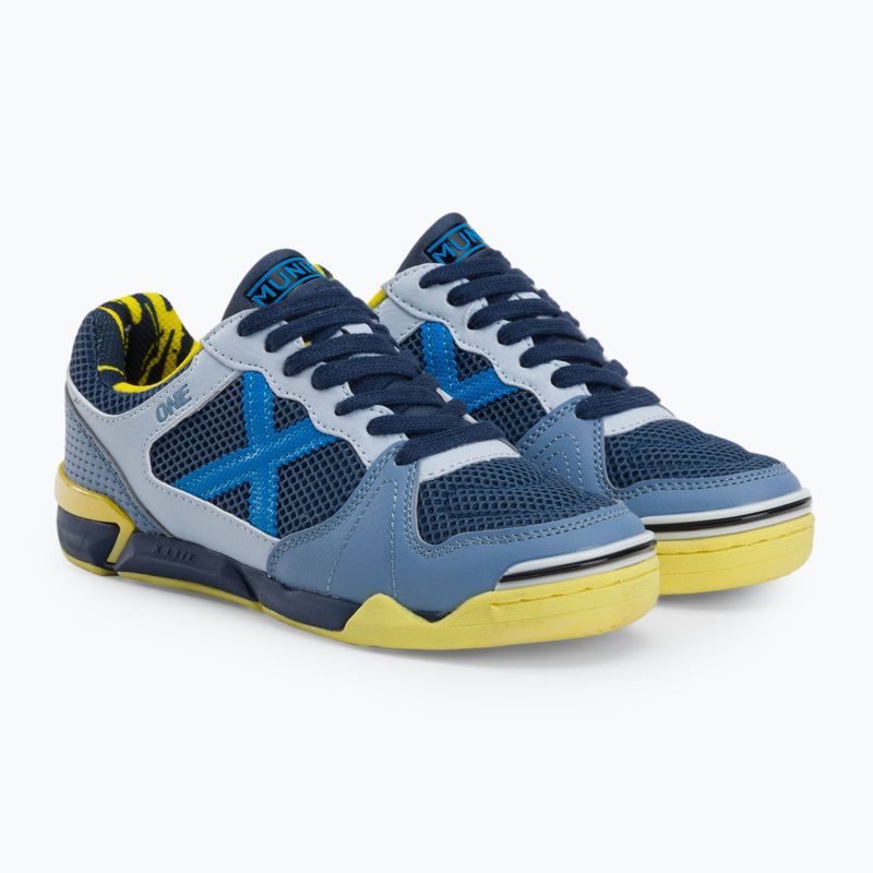 Scarpe da calcio per bambini MUNICH One Kid gris 3