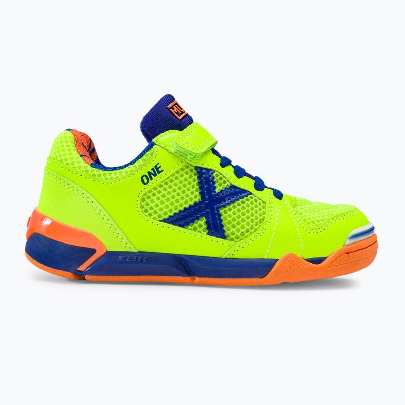 Scarpe da calcio per bambini MUNICH One Kid Vco verde claro 2