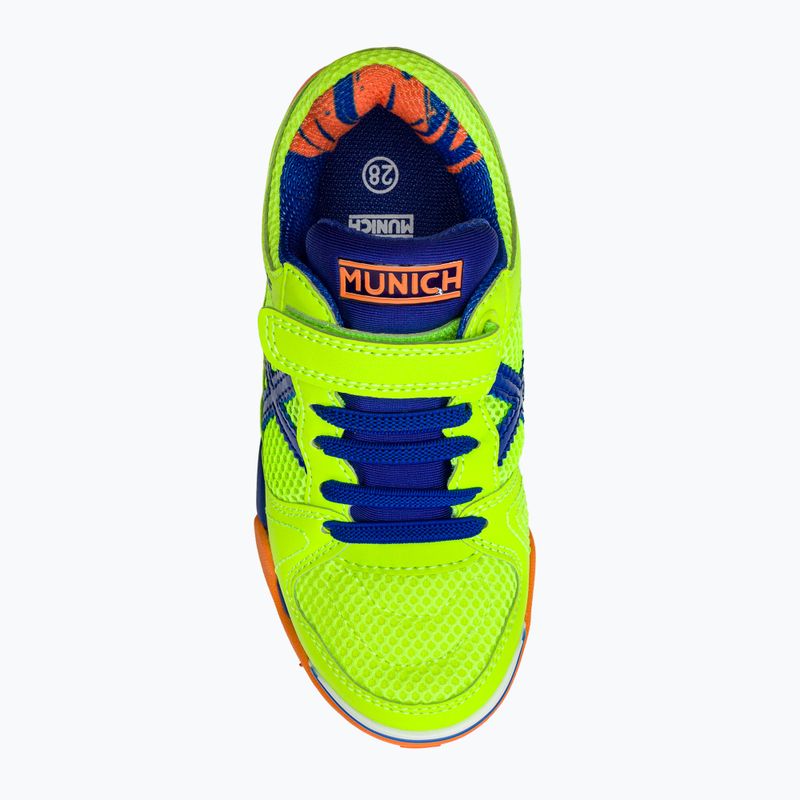 Scarpe da calcio per bambini MUNICH One Kid Vco verde claro 6