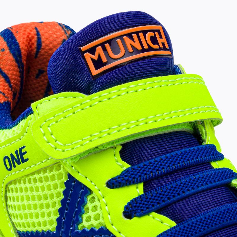 Scarpe da calcio per bambini MUNICH One Kid Vco verde claro 9