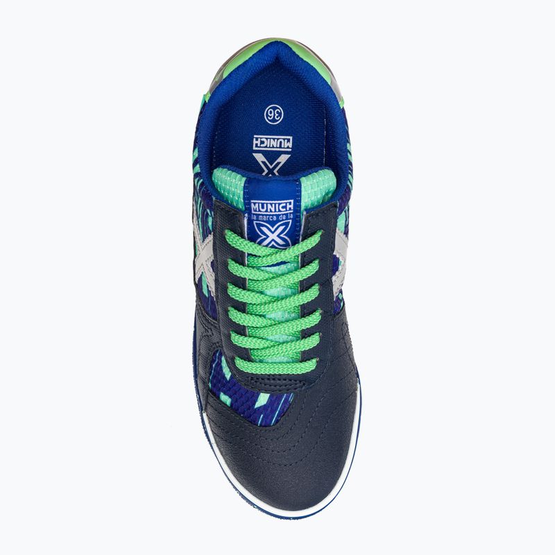 Scarpe da calcio MUNICH G-3 Kid Indoor azul 6