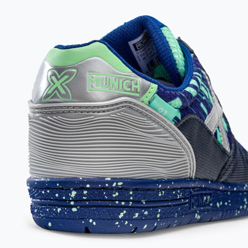 Scarpe da calcio MUNICH G-3 Kid Indoor azul 8