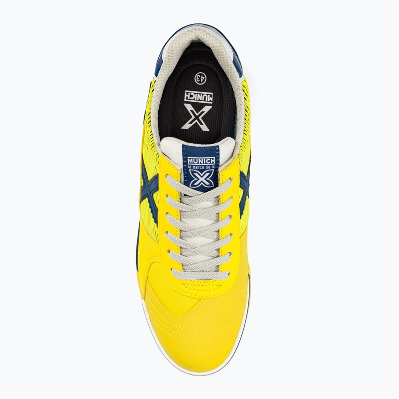 Scarpe da calcio MUNICH G-3 Indoor amarillo 6