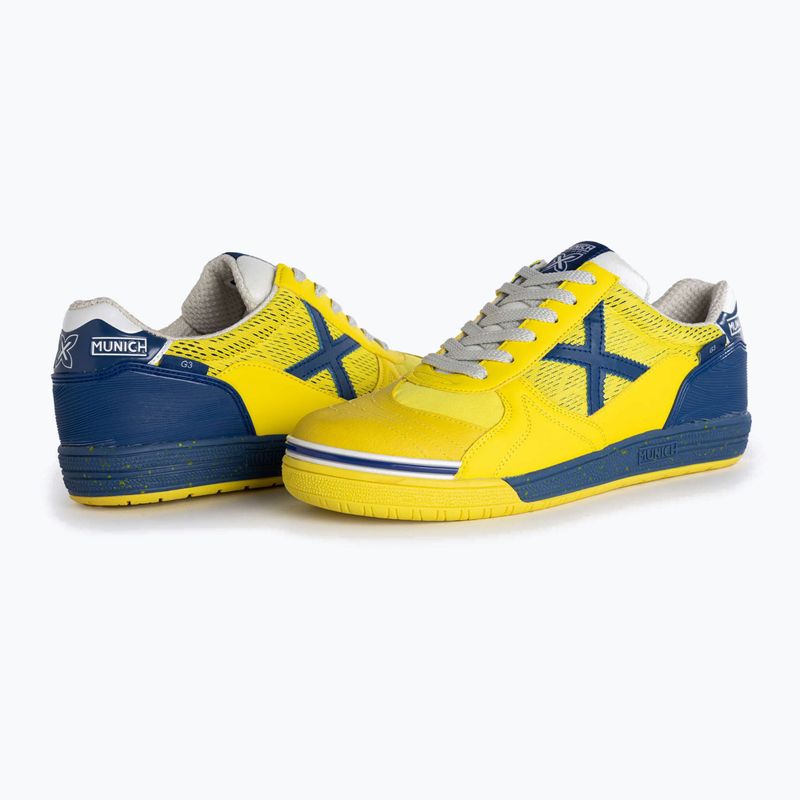 Scarpe da calcio MUNICH G-3 Indoor amarillo 12