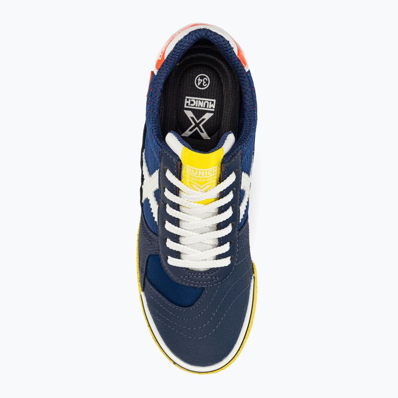 Scarpe da calcio per bambini MUNICH G-3 Indoor azul 6