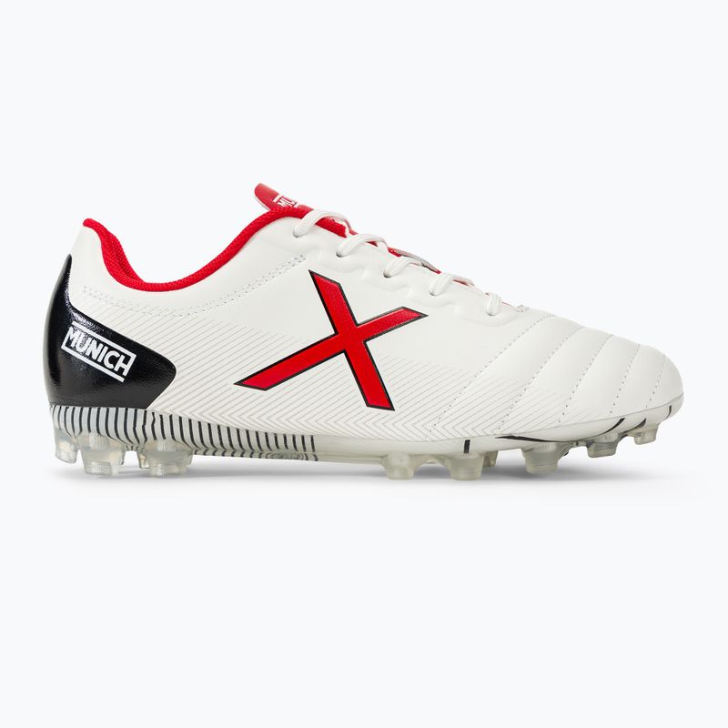 Scarpe da calcio per bambini MUNICH Arenga Kid FG blanco/rojo 2