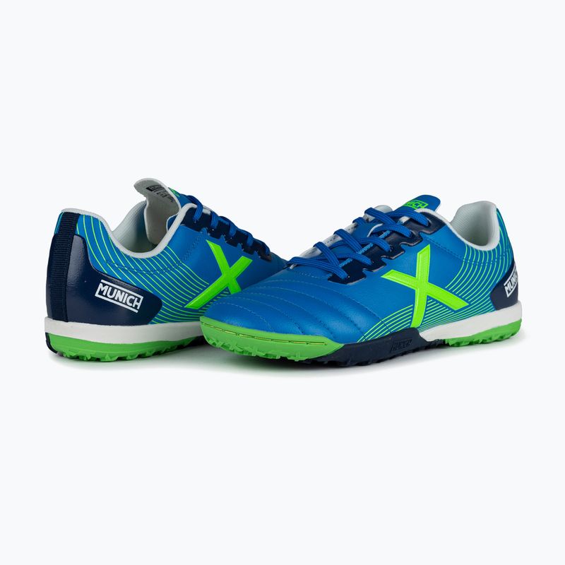Scarpe da calcio per bambini MUNICH Arenga Kid TF azul 3