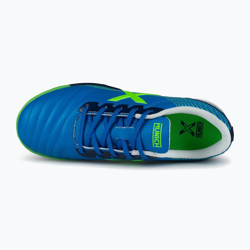 Scarpe da calcio per bambini MUNICH Arenga Kid TF azul 4