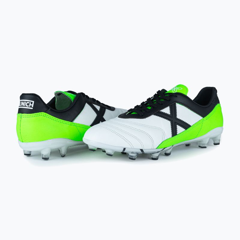 Scarpe da calcio MUNICH Mundial 2.0 FG blanco/verde 10
