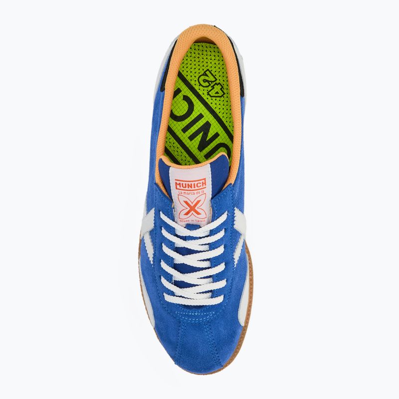 MUNICH Arquero Con Pieza azul scarpe da pallamano 5