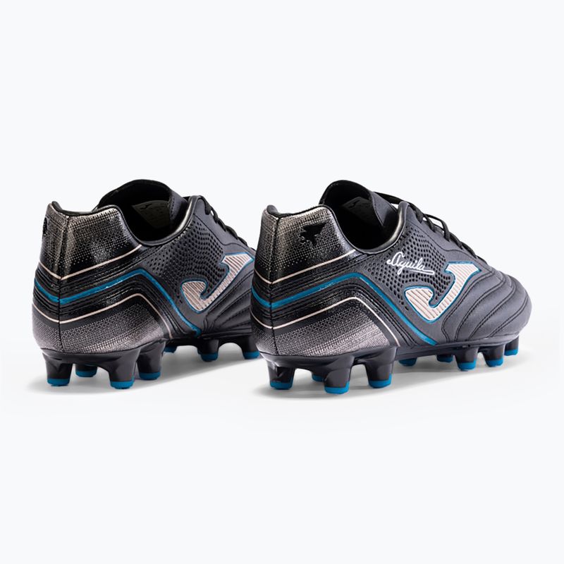Scarpe da calcio Joma Aguila FG da uomo nero/oro 10