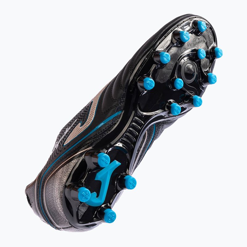 Scarpe da calcio Joma Aguila FG da uomo nero/oro 12