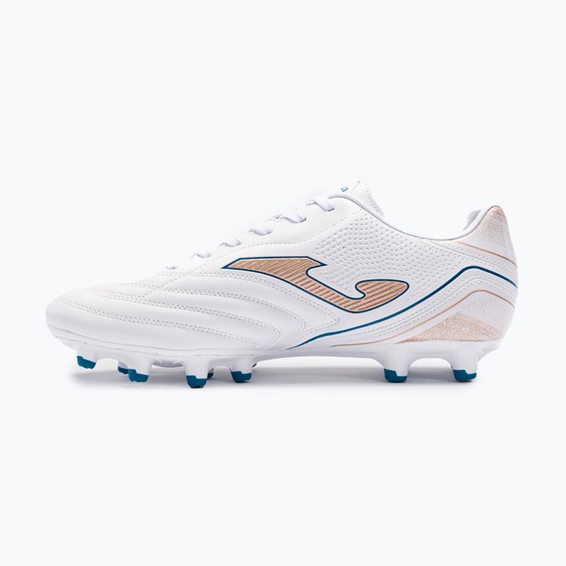 Scarpe da calcio Joma Aguila FG bianco/oro da uomo 12