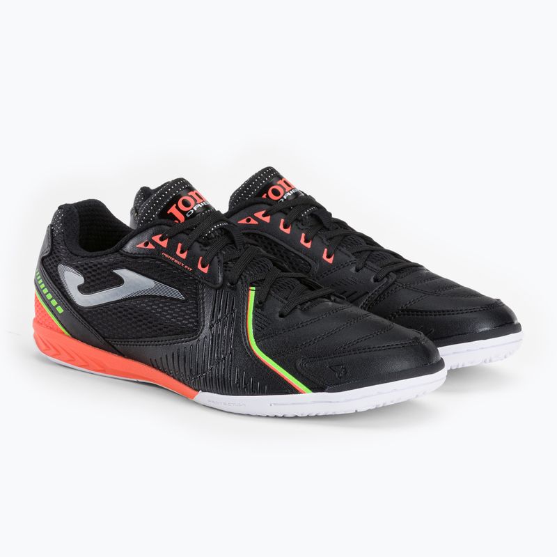 Scarpe da calcio da uomo Joma Dribling IN nero/rosso 4