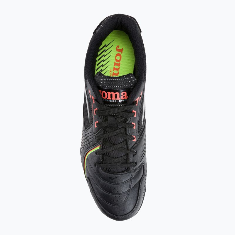 Scarpe da calcio Joma Dribling TF da uomo nero/rosso 6