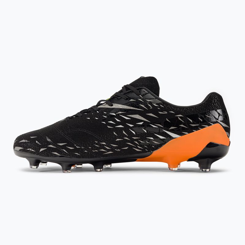 Scarpe da calcio da uomo Joma Evolution Cup FG nero/arancio 10