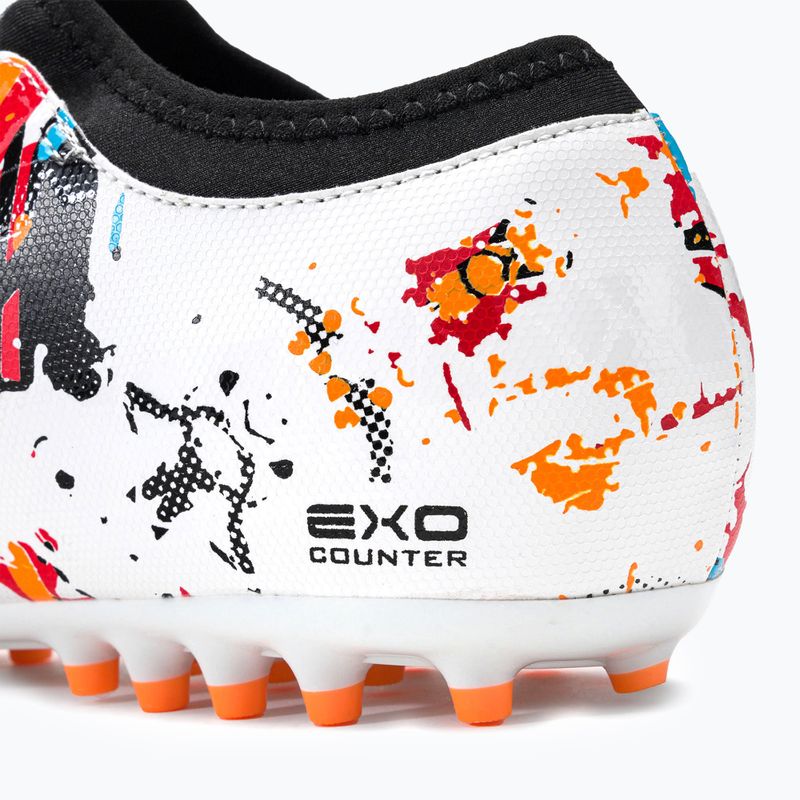 Scarpe da calcio Joma Evolution AG da uomo bianco/nero/arancio 10