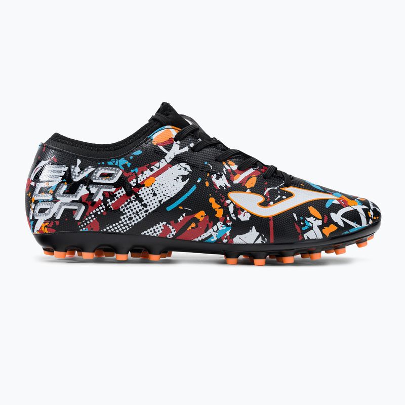 Scarpe da calcio Joma Evolution AG da uomo nero/bianco/rosso 2