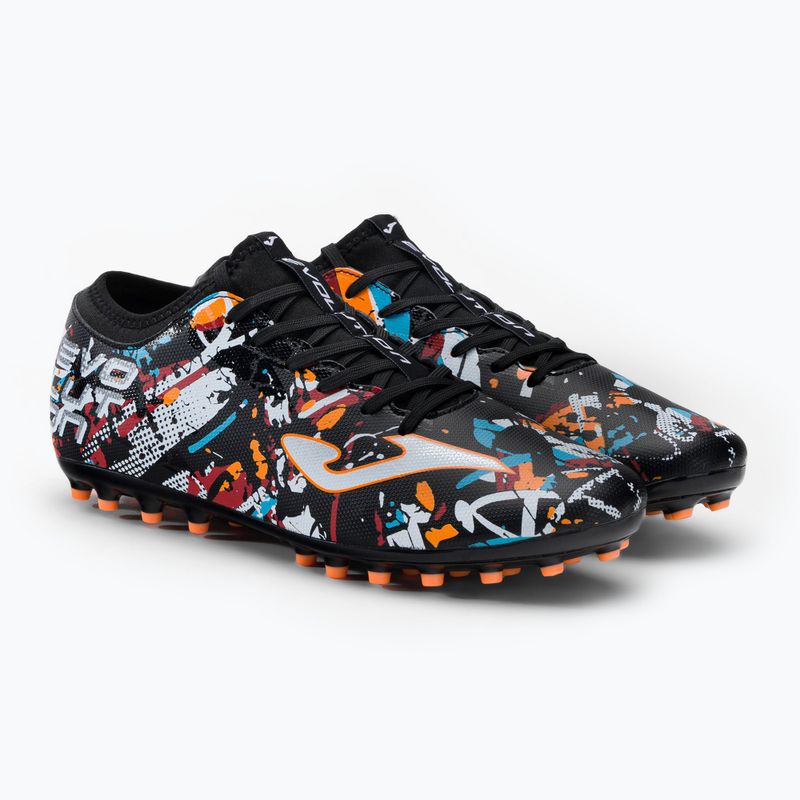 Scarpe da calcio Joma Evolution AG da uomo nero/bianco/rosso 4