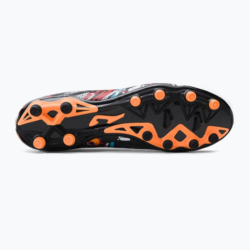 Scarpe da calcio Joma Evolution FG da uomo nero/bianco/rosso 5