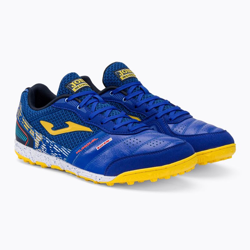 Scarpe da calcio Joma Mundial TF uomo royal/blu 4