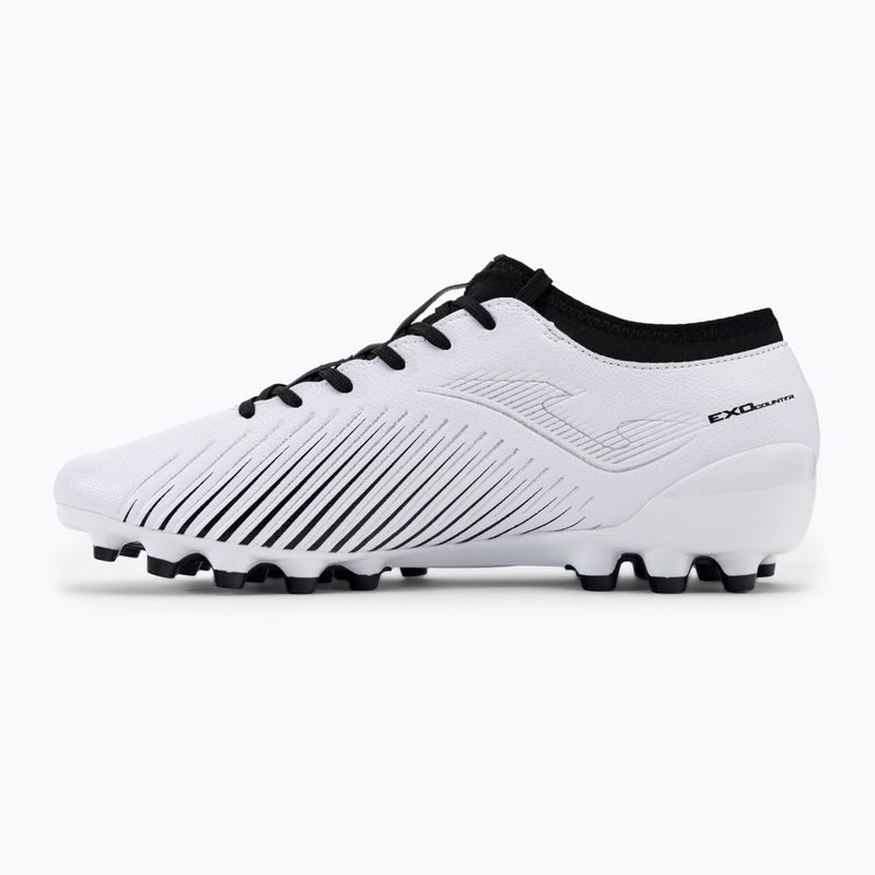 Scarpe da calcio Joma Propulsion Cup AG da uomo bianco/nero 7