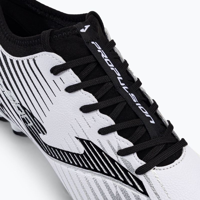 Scarpe da calcio Joma Propulsion Cup AG da uomo bianco/nero 10