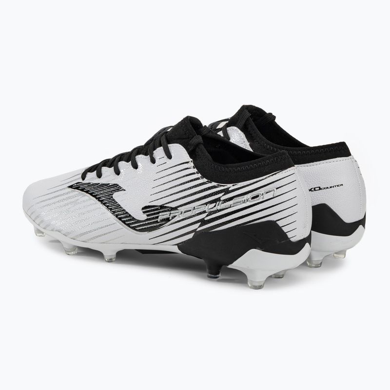 Scarpe da calcio Joma Propulsion Cup FG uomo bianco/nero 3